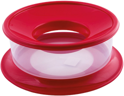  червен Неразливаща се купа за храна или вода за куче или котка - Единична - Няколко цвята